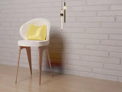 Chair 3d model 3D model purchase