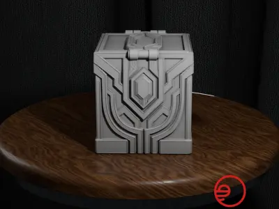 Hextech Chest league of legends Free 3D print model