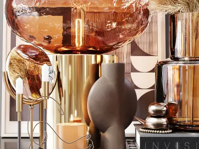 Decor Set 017 3D model