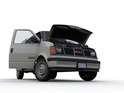 GMC Safari Wagon 1987 3D model