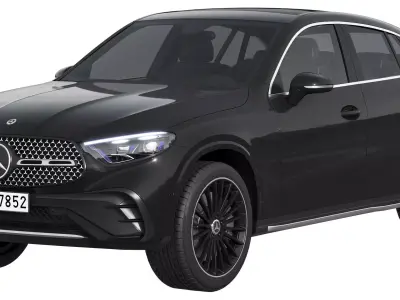 Mercedes-Benz GLC Coupe 2023 3D model