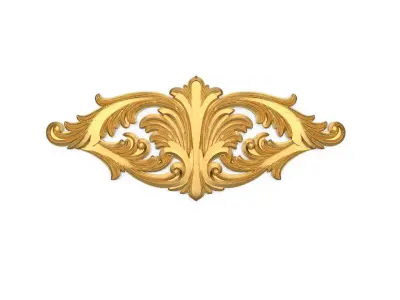 carved classic decorative ornament cnc 3d printing stl 43 3D model