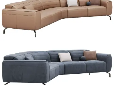 Zenith Function Sofa C320 By Natuzzi 06 3D model