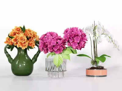 Flower bouquets collection