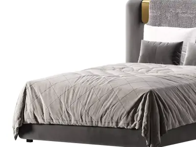 Allure Headboard 3D model