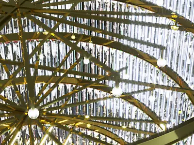 Grandiose Crystal Chandelier by ARORA Lights 3D model