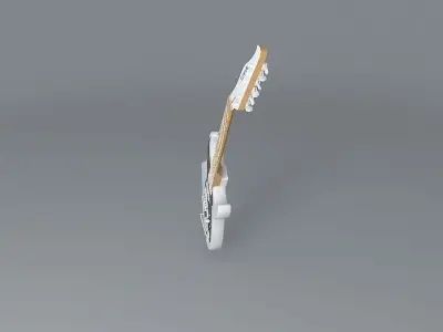 Sands Classicaster Guitar Free 3D model