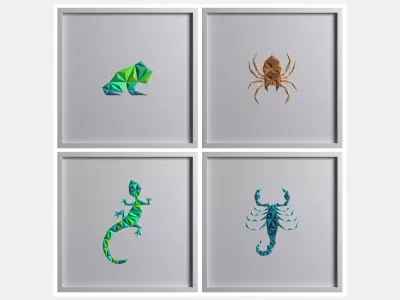 Paper ArtWork 31 3D model