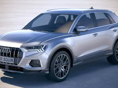 Audi Q3 2019 3D model