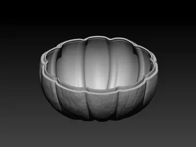 Pumpkin set for halloween 3D print model