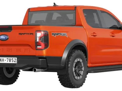 Ranger Raptor 2023 3D model