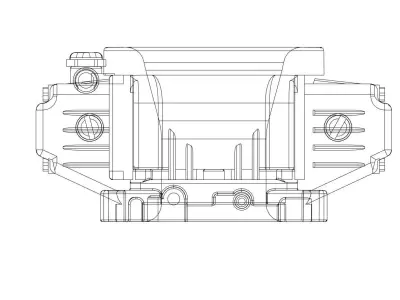 Mono carburetor 3D print model