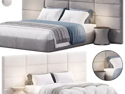 Bourbon bed by Ana Roque 3D model