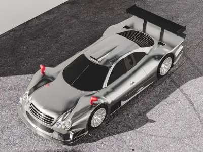 Mercedes-Benz AMG CLK GTRs 3D model