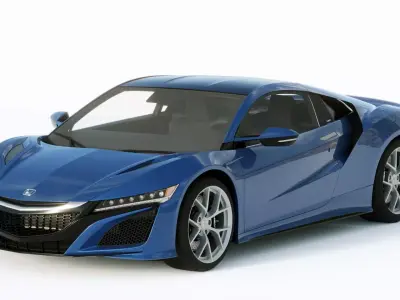 Honda NSX 2020 3D model