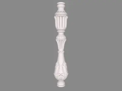 Pillar 008 3D Model 3D print model 3D print model