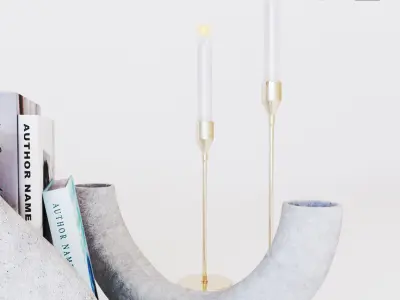 decorative set 1 3D model