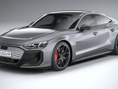 Audi RS E-Tron GT 2025 3D model