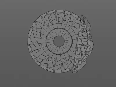 FR Calipers and Brackets LAM 3D model