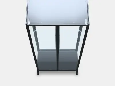 MILSBO Glass-door cabinet 3D model