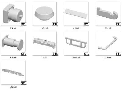 LOK BR 120  V200 TAIGATROMMEL 3D print model