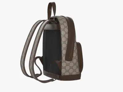 Ophidia GG small backpack--Gucci bag 3D model