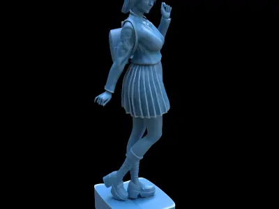 FIGURE BACK TO SCHOOL MINIATURE DECORATION Free 3D print model