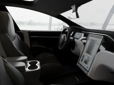 TESLA model S - 3D model 3D model