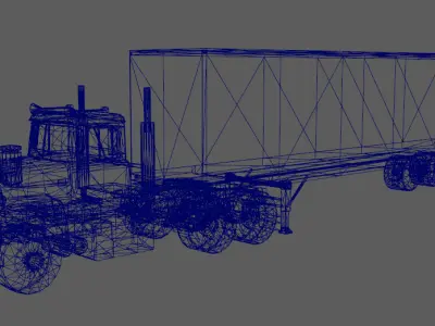 Next Generation Trucks Low-poly 3D model