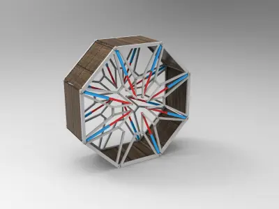 Pneumatic Bridge 3D print model