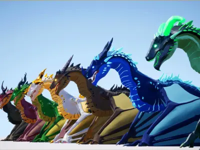 Kuzar the Magnificent Low-poly 3D model