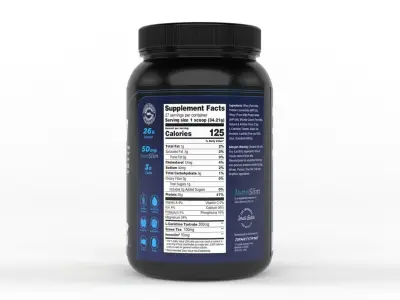 Protein Powder 3D model 135