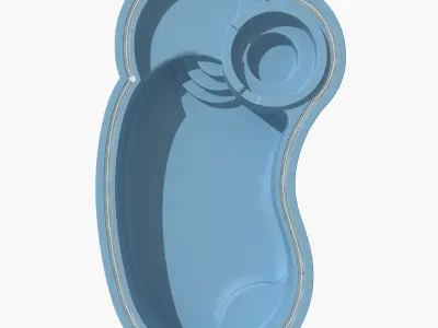 Swimming pool 08 3D model