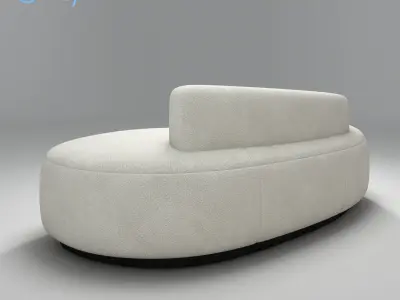 Futuristic Comfortable Balloon Sofa 3D model