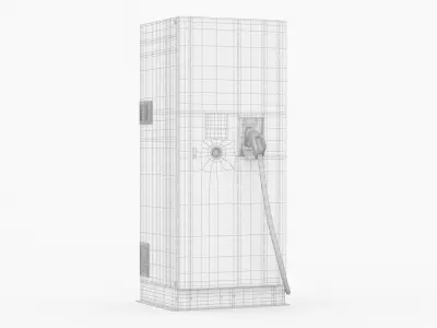 Ingeteam Ingerev Rapid-50 One EV Car Charging Station 3D model