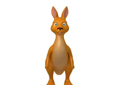 Kangaroo 3D model