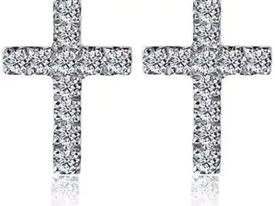 Women Diamond Earrings 3D print model