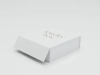 3D model of a Magnet Closure Box with Collapsible Lid 3D model