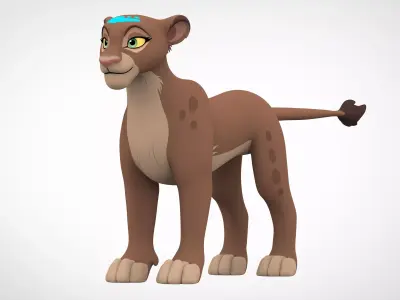 Janna 3D model