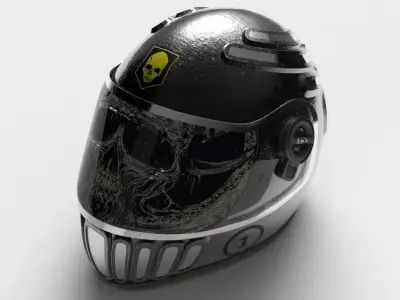 Safety Helmet 3D model