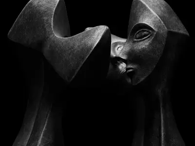 Sculptures of Abstraction Nurturing 2002 3D model