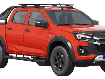 Isuzu D-Max V-Cross 2025 3D model