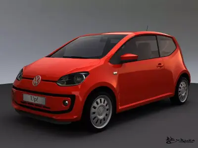 Volkswagen Up 3 doors 2012 3D model