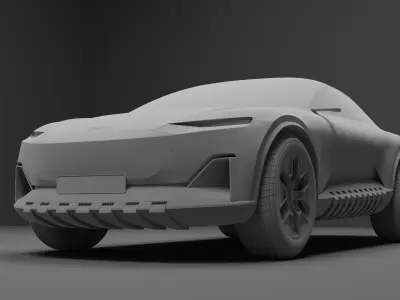 Audi Activesphere exterior high quality  3D model