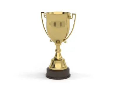 Cups Trophy 3D model 17