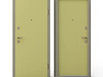 Reala Door 3D model