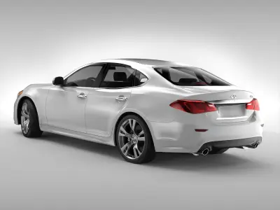 Infiniti Q70 2015 3D model