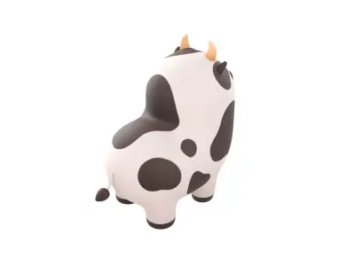 Cow Character 3D model