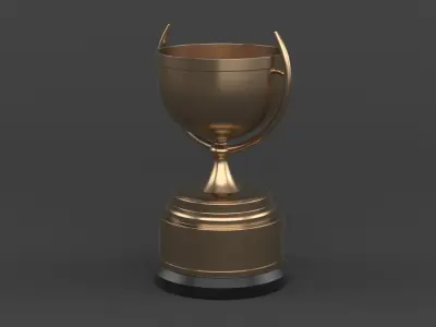 Trophy Cup 3D model 47