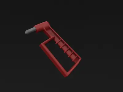 Window breaker Low-poly 3D model